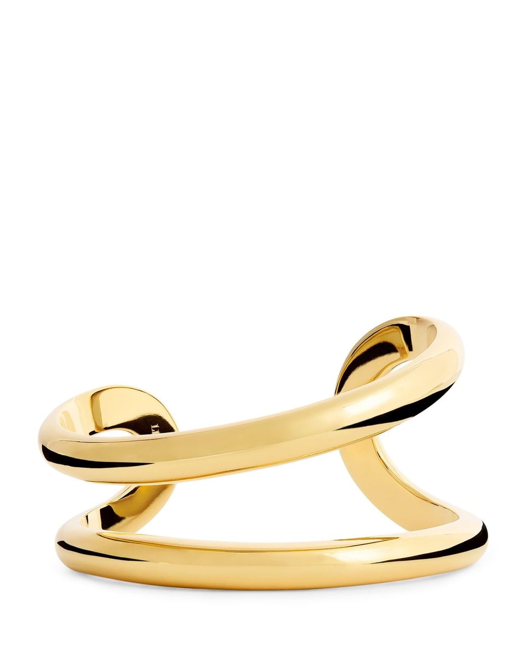 LIE STUDIO Metallic Plated Maggie Cuff Bangle