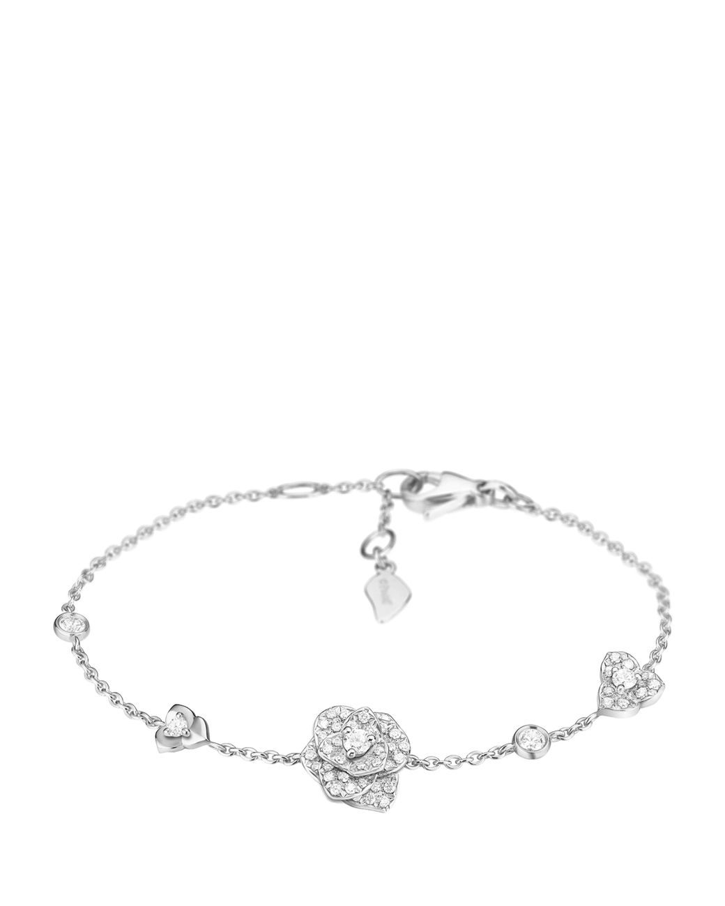 Piaget White And Diamond Rose Bracelet