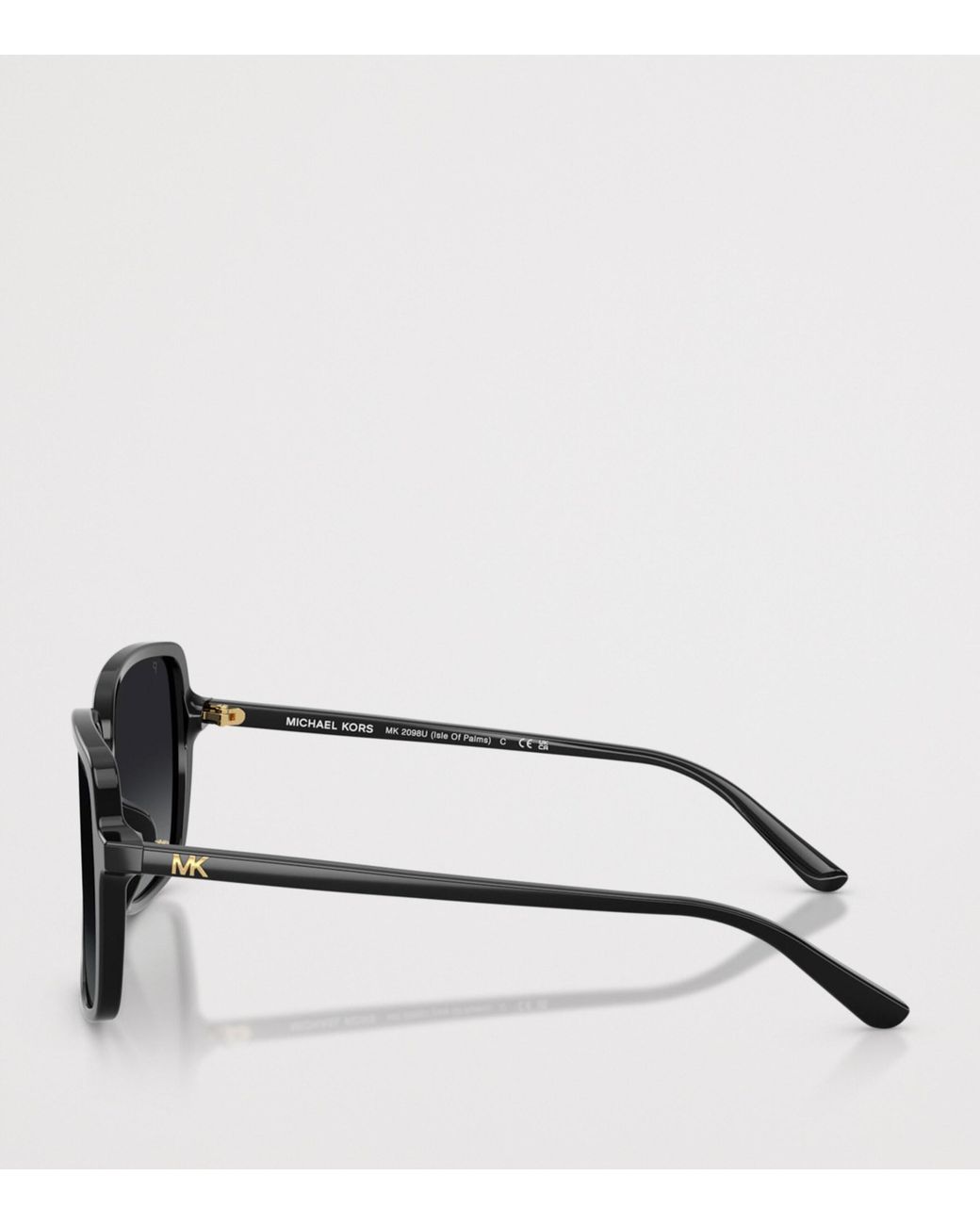 Michael Kors Black Isle Of Palms Square Sunglasses