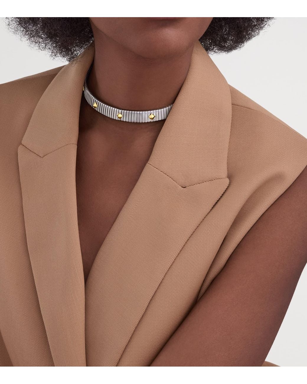 BVLGARI Metallic And Stainless Steel Tubogas Necklace