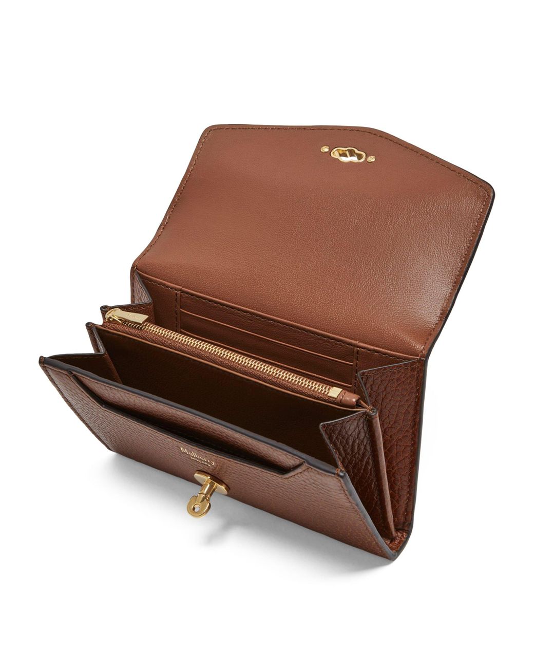 Mulberry Brown Medium Leather Darley Wallet