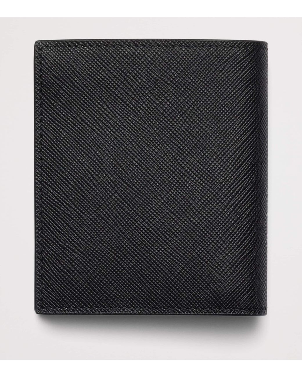 Prada Black Saffiano Leather Wallet for men