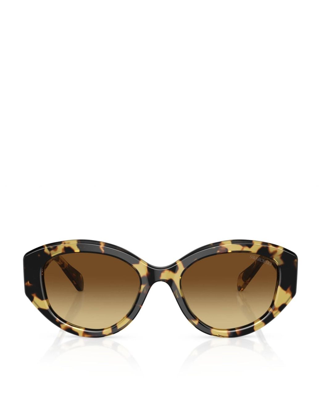Swarovski Brown Oval Sk6005 Sunglasses