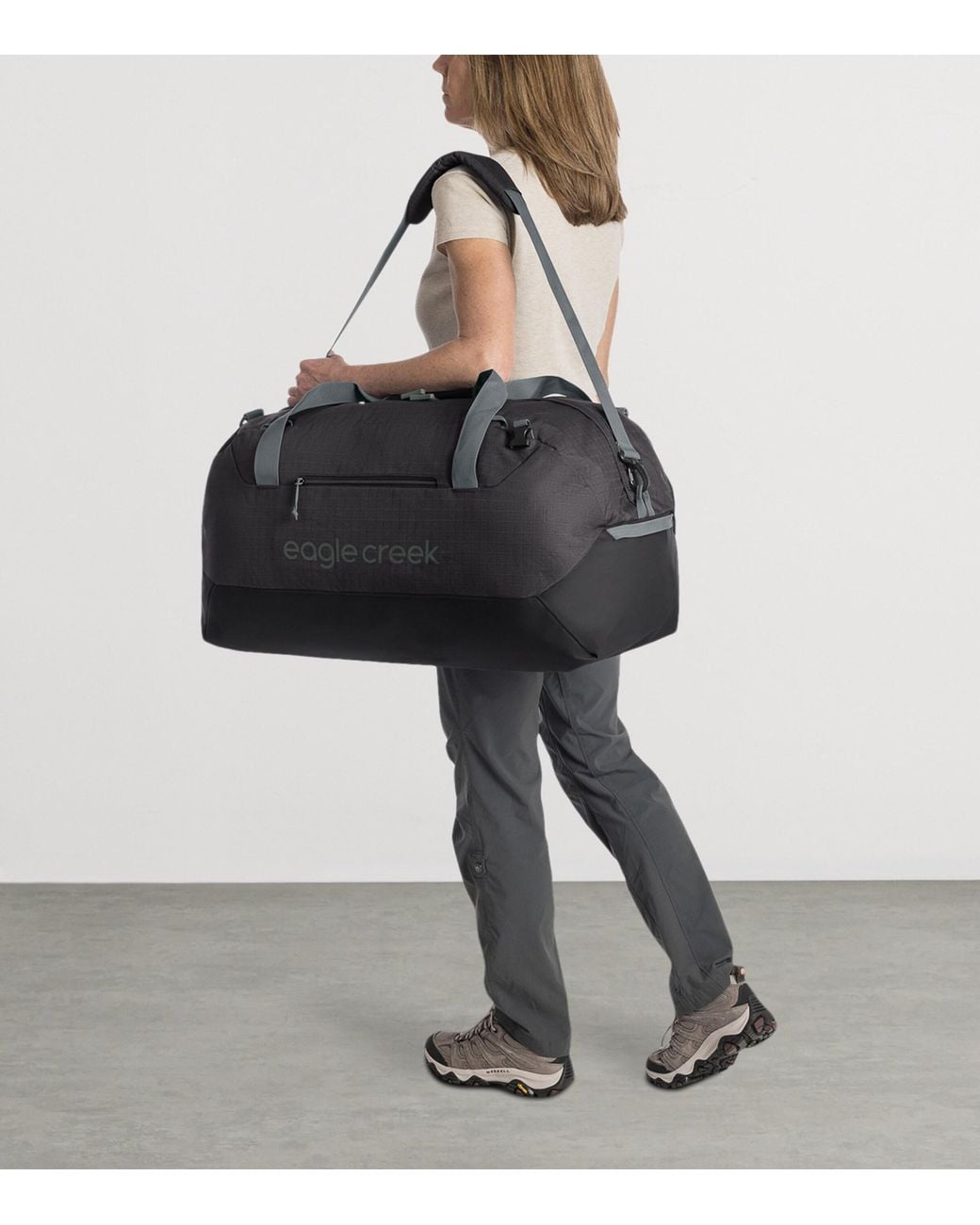 Eagle Creek Black 120L No Matter What Wheeled Duffle Bag for men