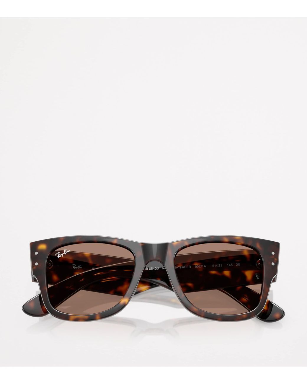 Ray-Ban Brown Rb0840S Mega Wayfarer Sunglasses