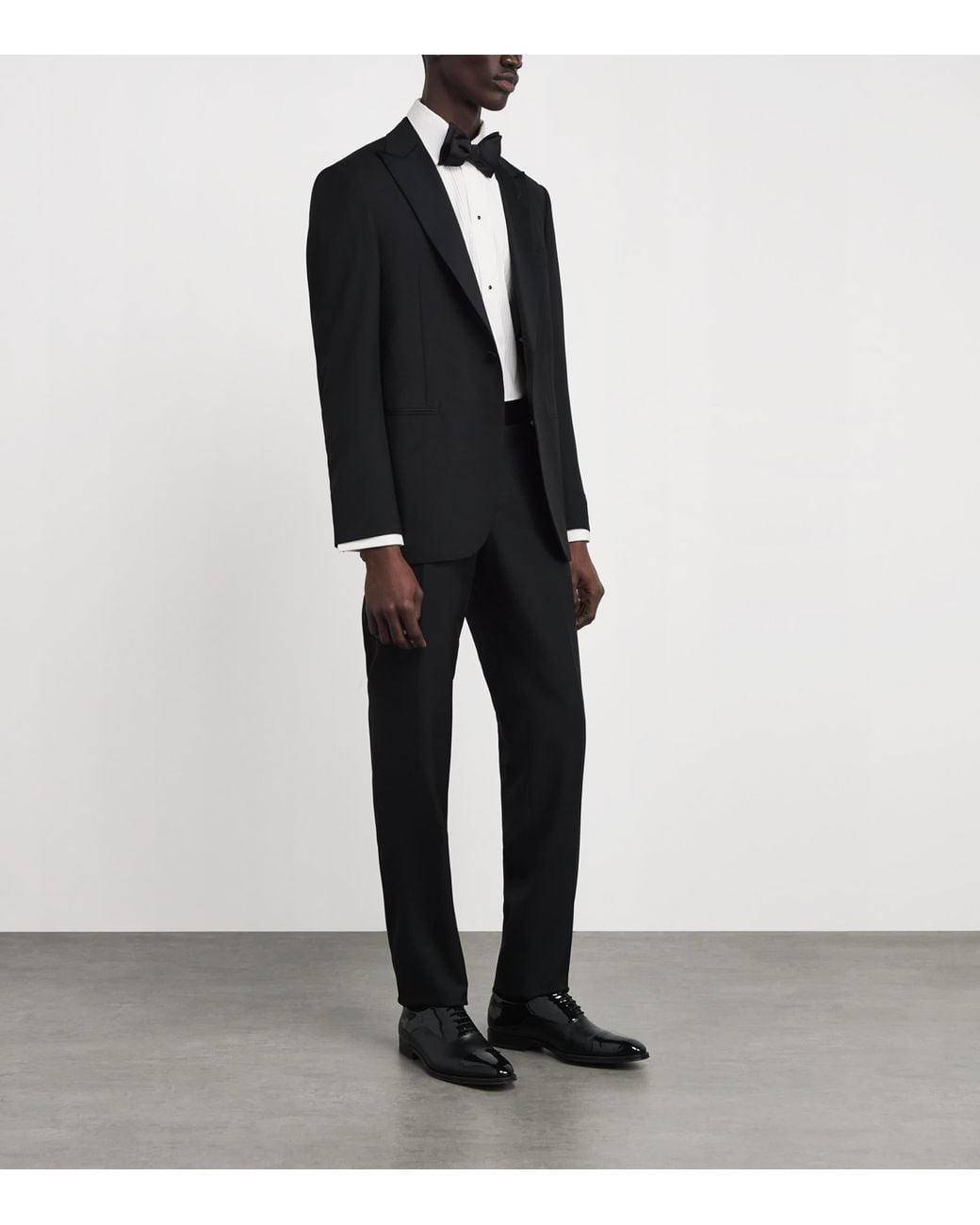 Eton of Sweden White Pleated Cotton Shirt for men