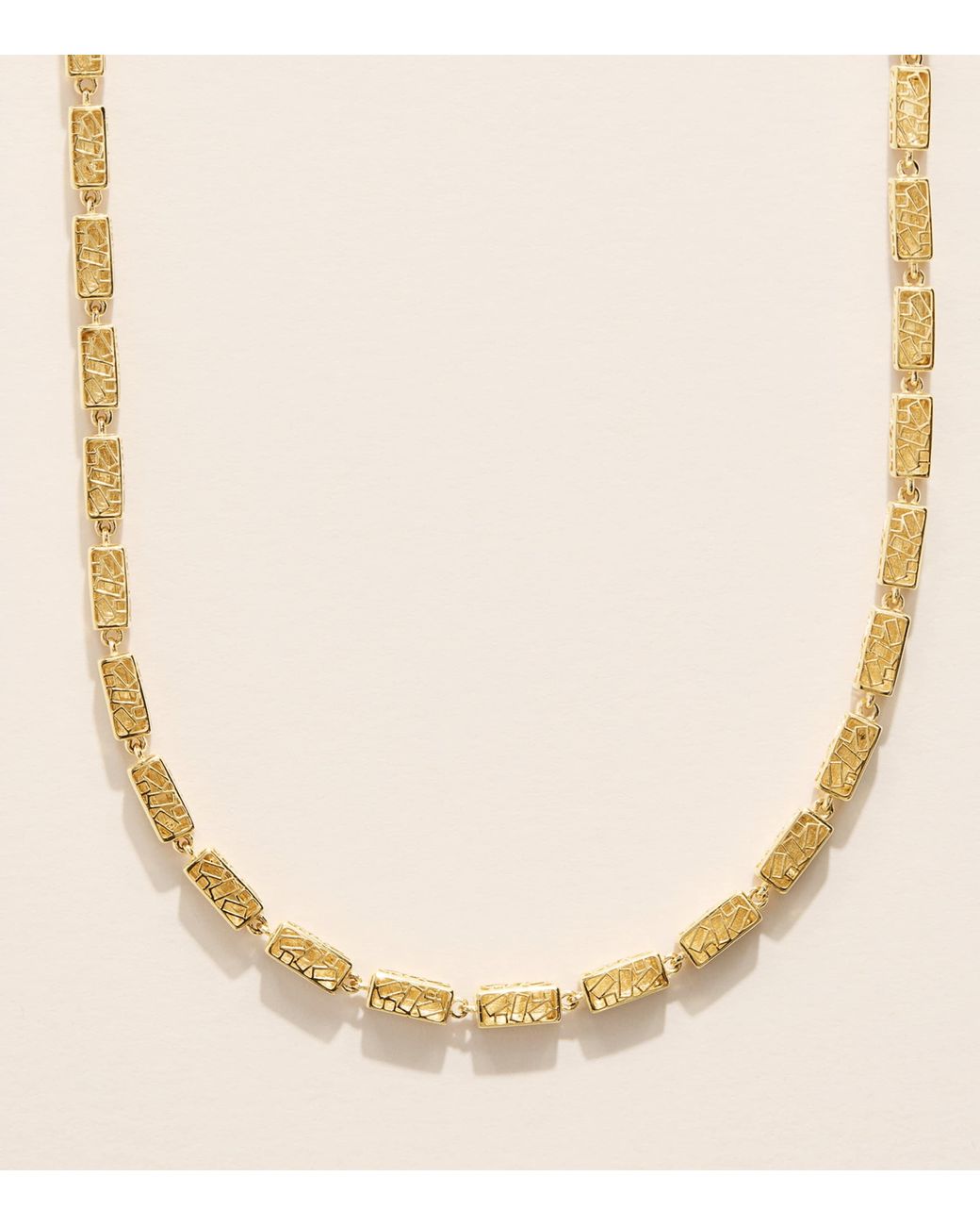 Suzanne Kalan Natural Block-Chain Pendant Necklace for men