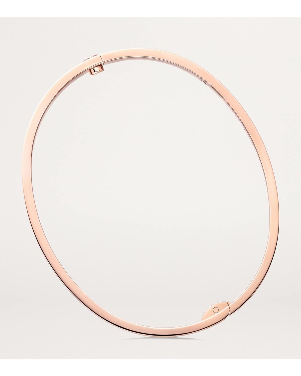 Cartier Pink And Diamond Love Bangle