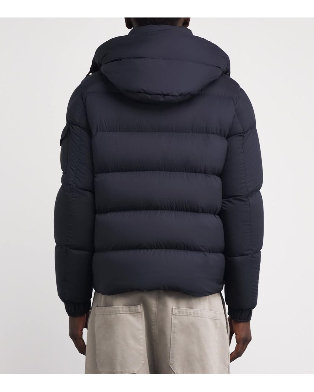Moncler Blue Down Maya Puffer Jacket for men
