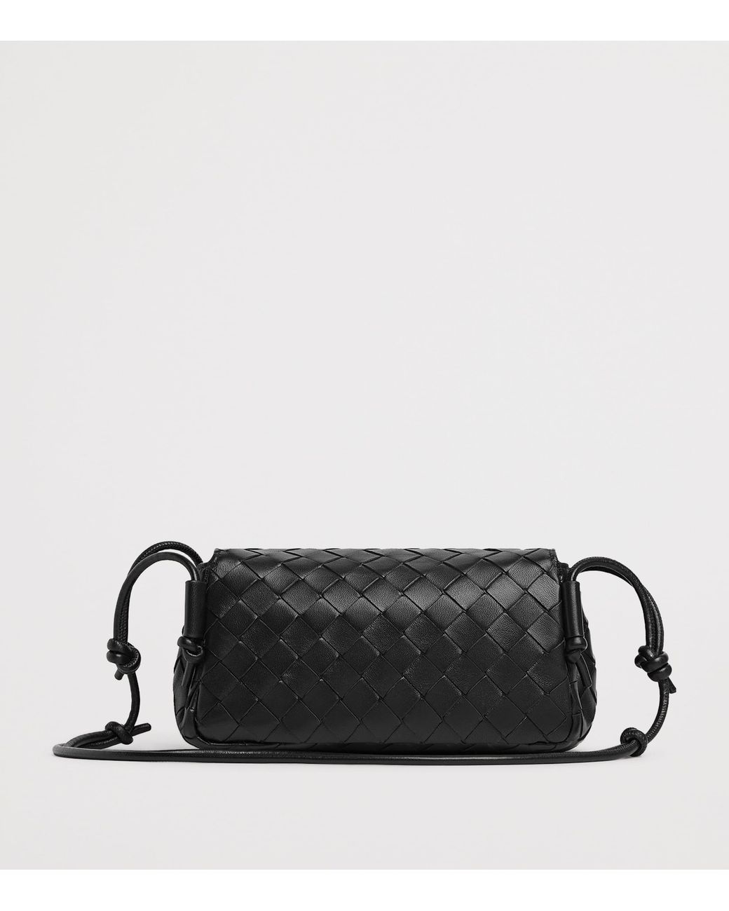 Bottega Veneta Black Notturno Adjustable-Strap Shoulder Bag