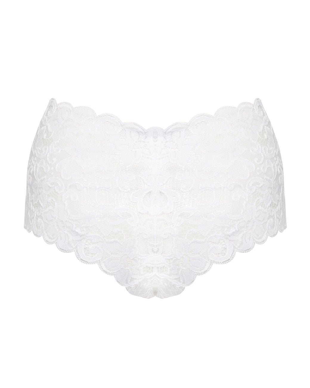 Hanro White Moments Lace Short