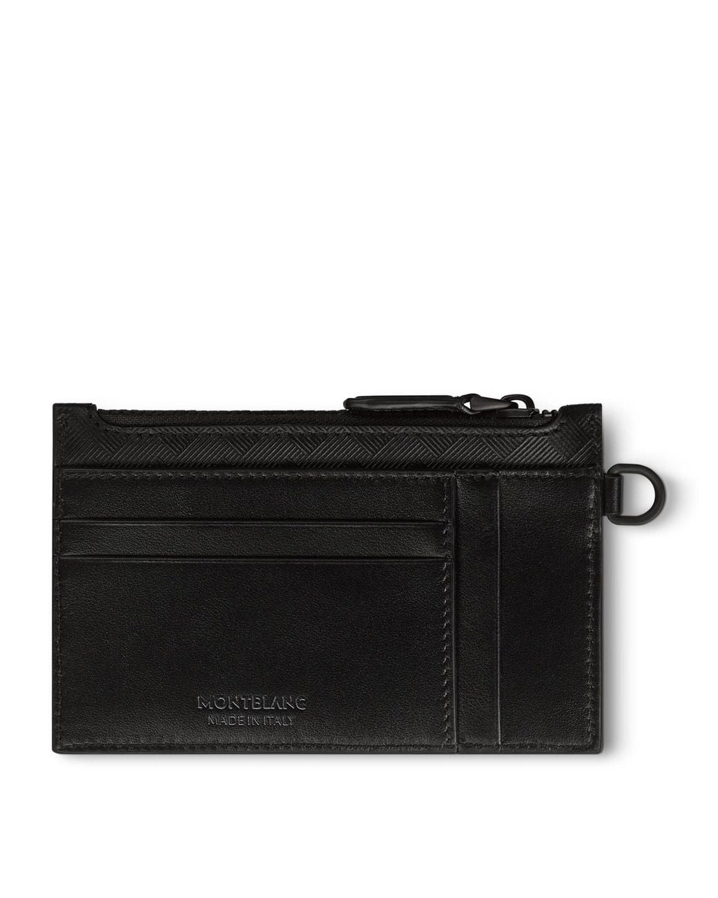 Montblanc Black Leather Extreme Card Holder for men