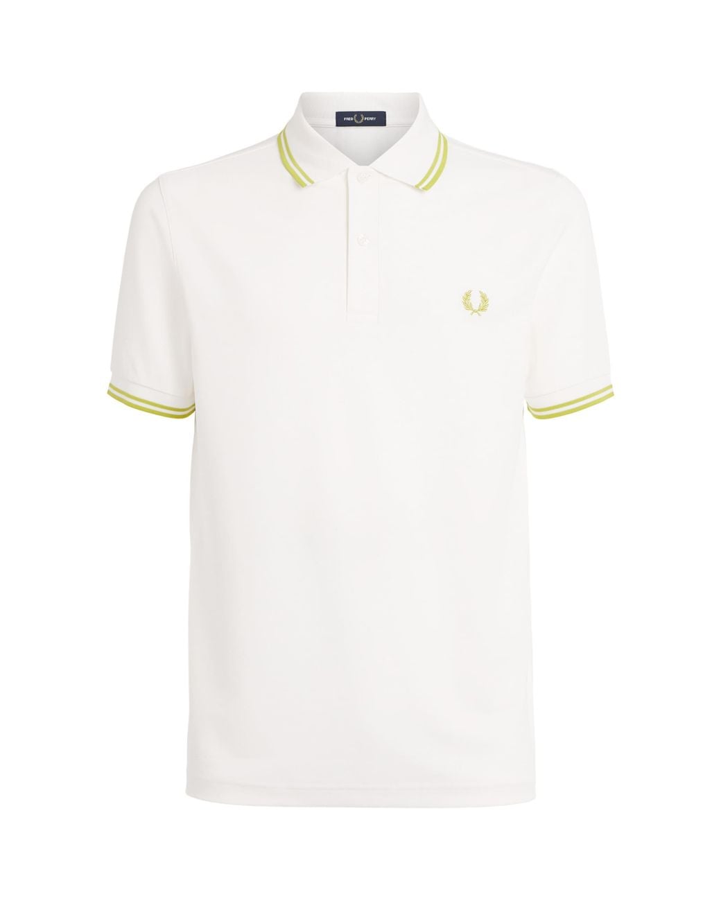 Fred Perry White Tennis Polo Shirt for men