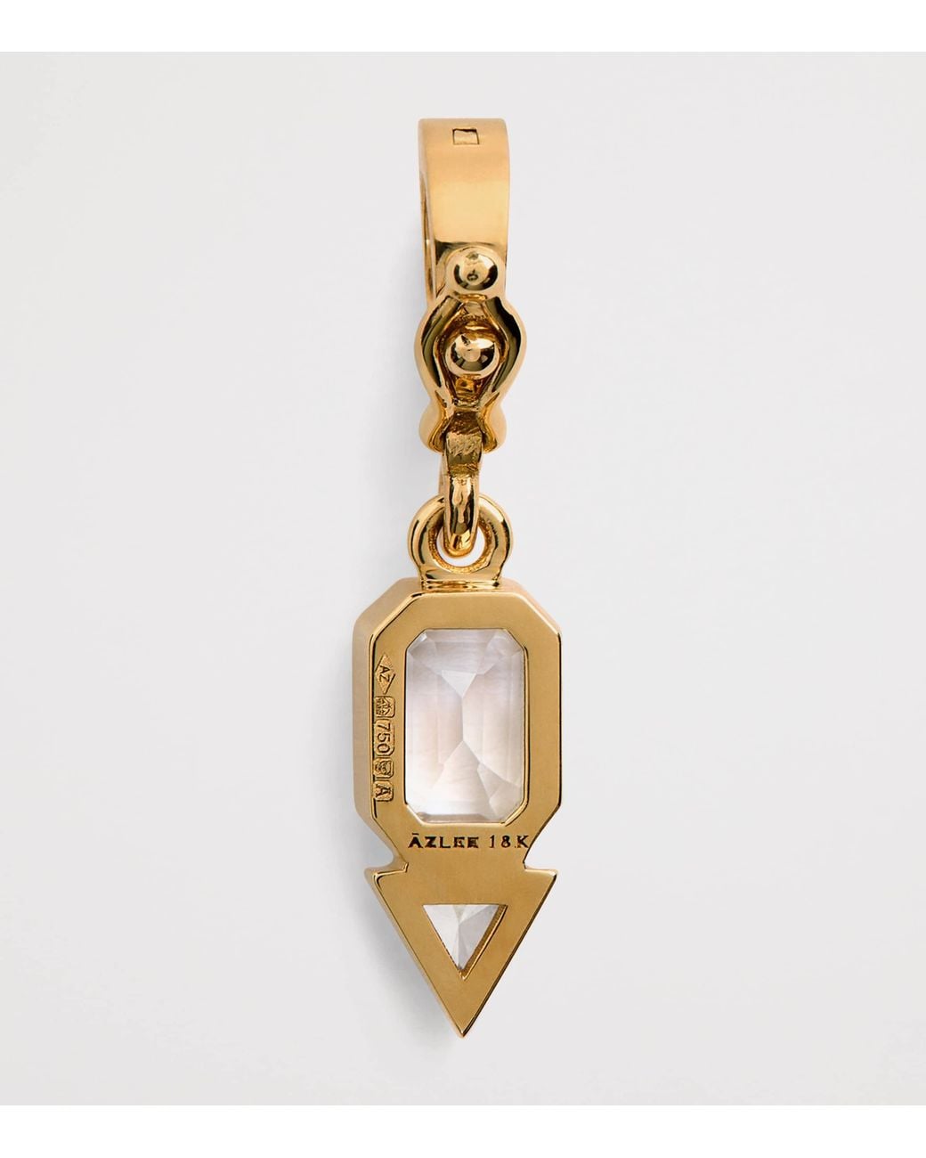 Azlee Metallic Moonstone And Diamond June Charm