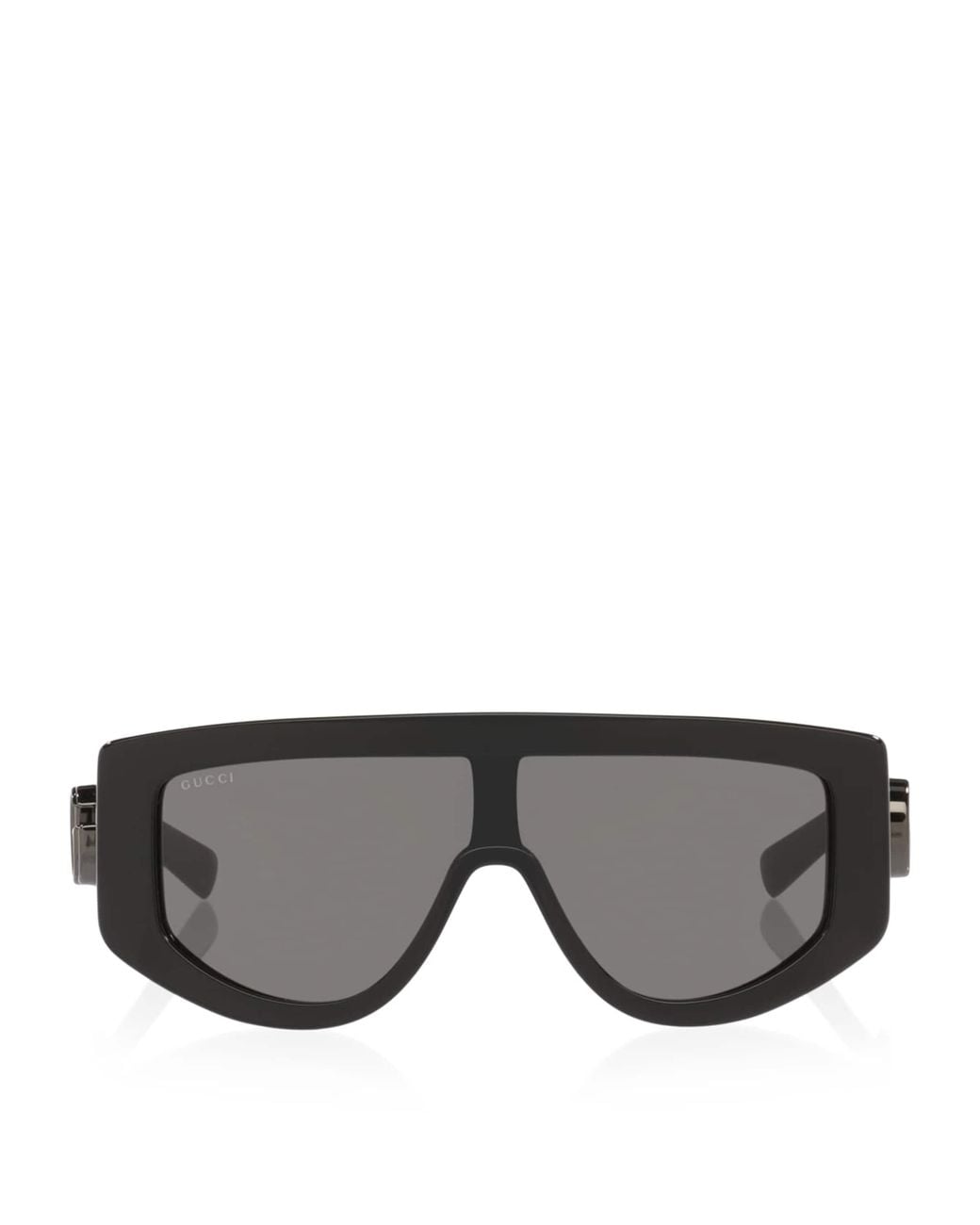 Gucci Gray Irregular Sunglasses