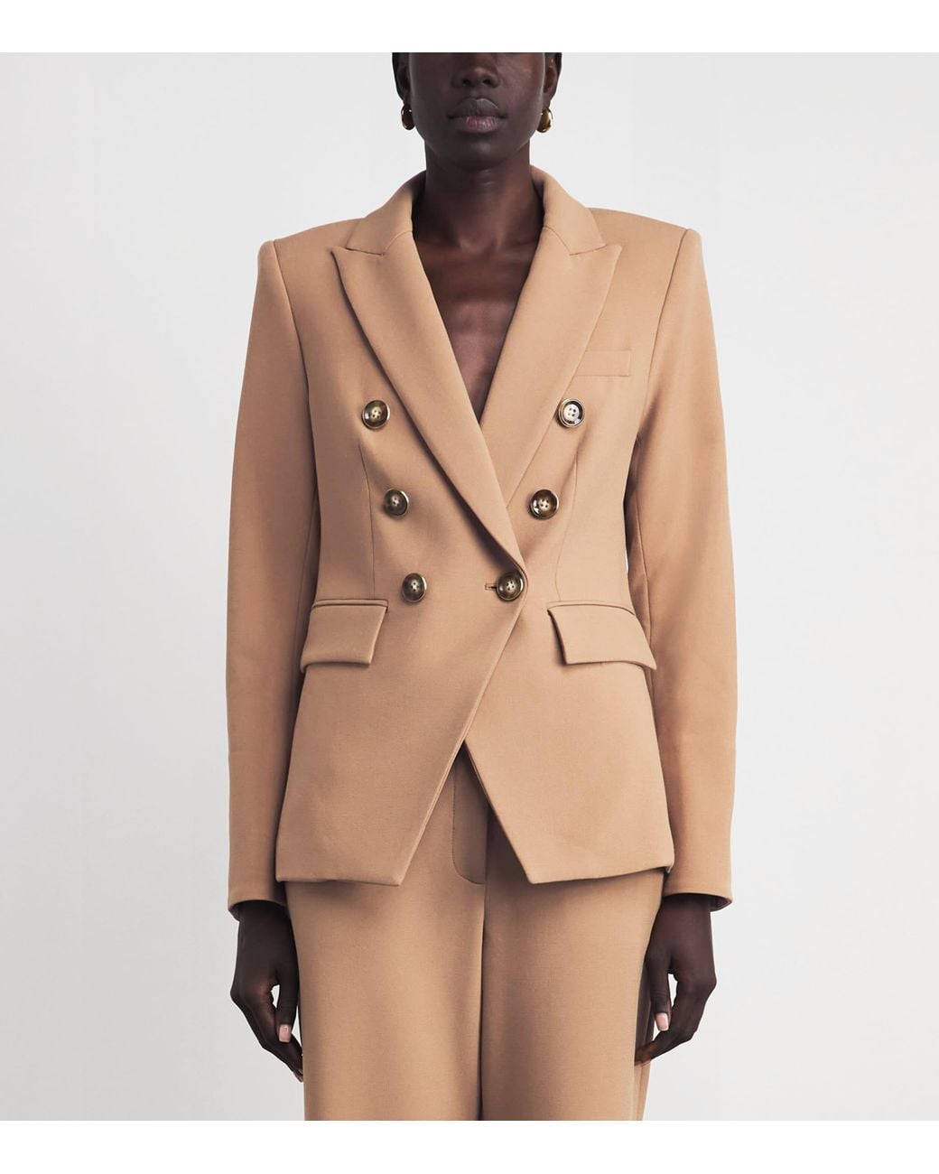 Veronica Beard Natural Miller Dickey Blazer
