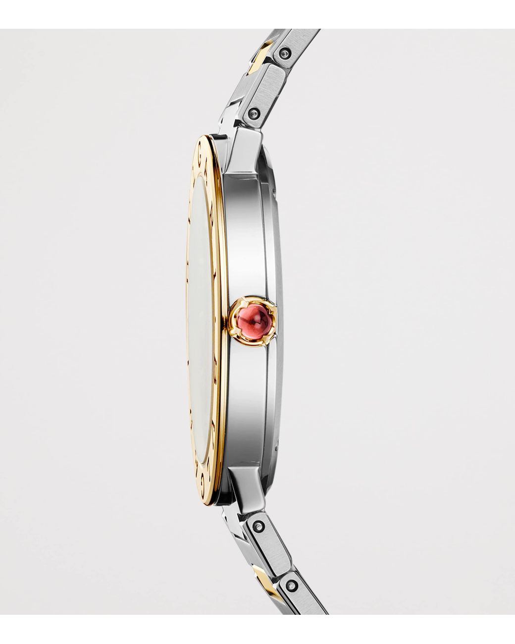 BVLGARI Metallic Stainless Steel And Watch