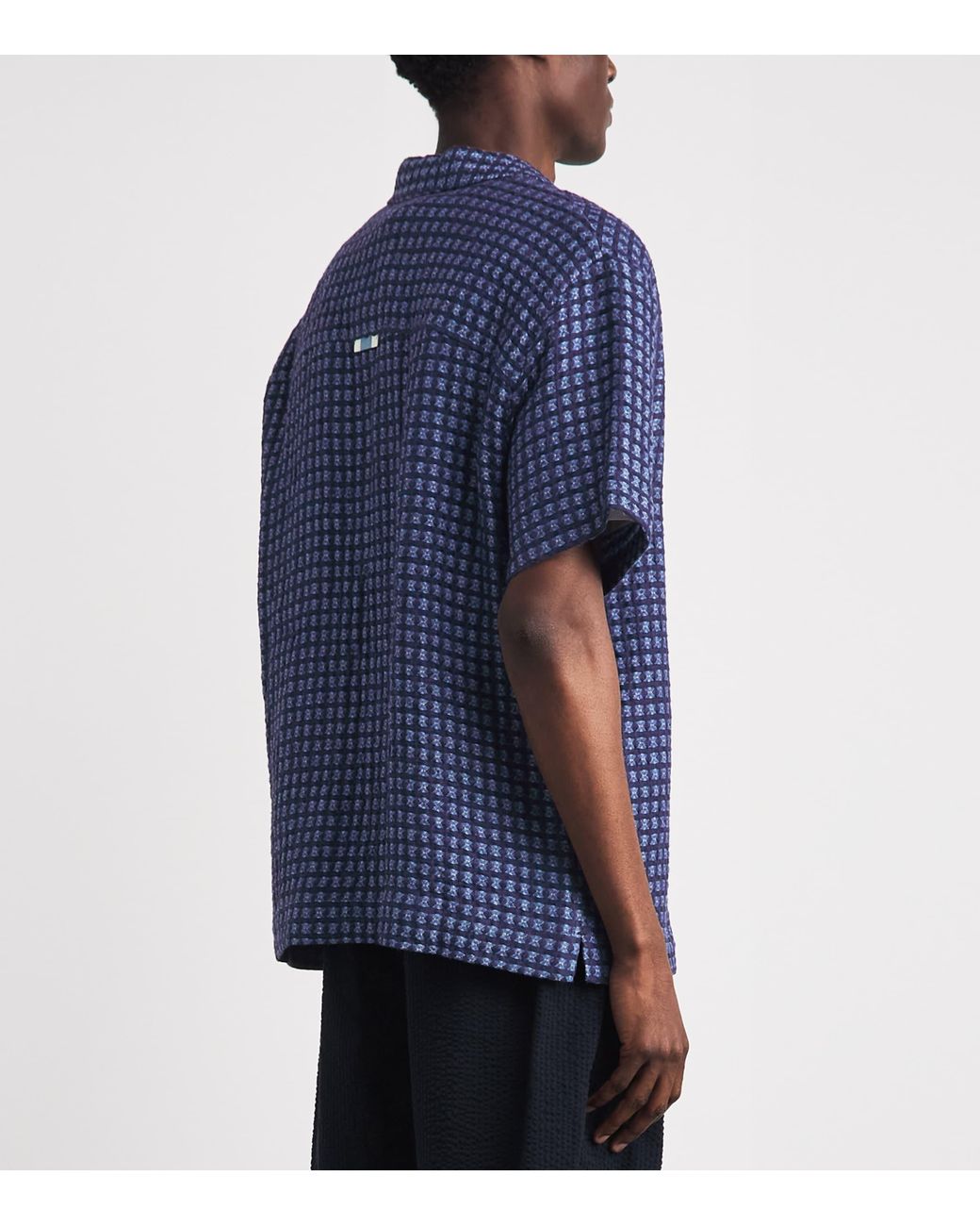 CHE Blue Linen Riita Shirt for men
