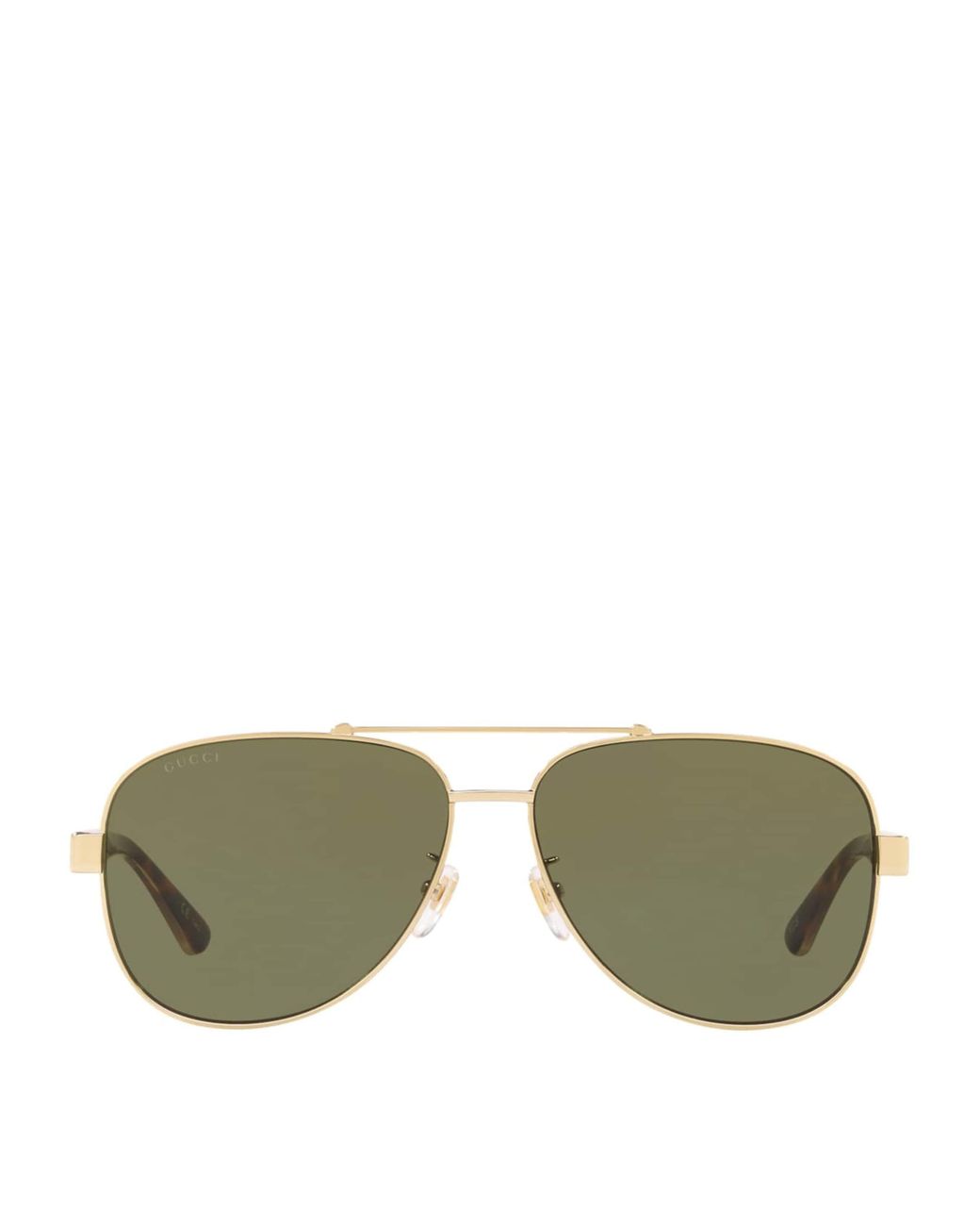 Gucci Green Metal Gg0528S Sunglasses for men