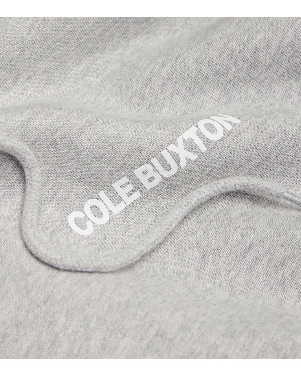 Cole Buxton Gray Sportswear Hoodie for men