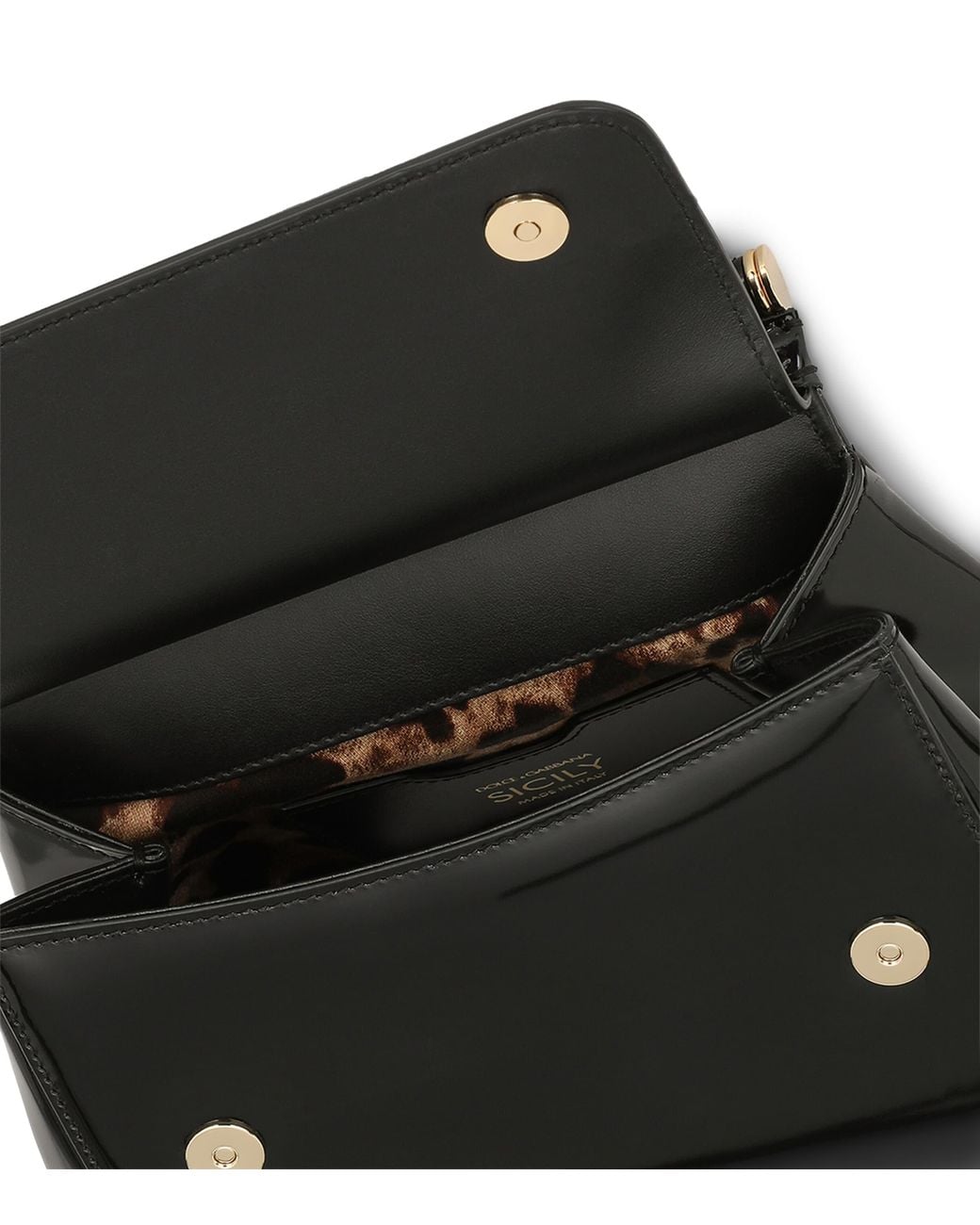 Dolce & Gabbana Black Sicily Medium Handbag