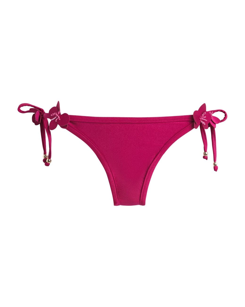 PATBO Pink Floral Bikini Briefs