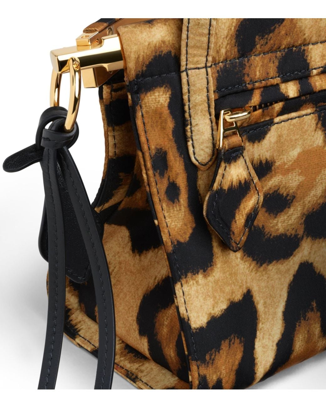 Alaïa Metallic Medium Twill Le Click East West Shoulder Bag