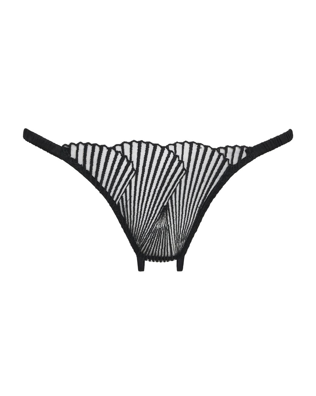 Coco De Mer Black Athena Open Thong
