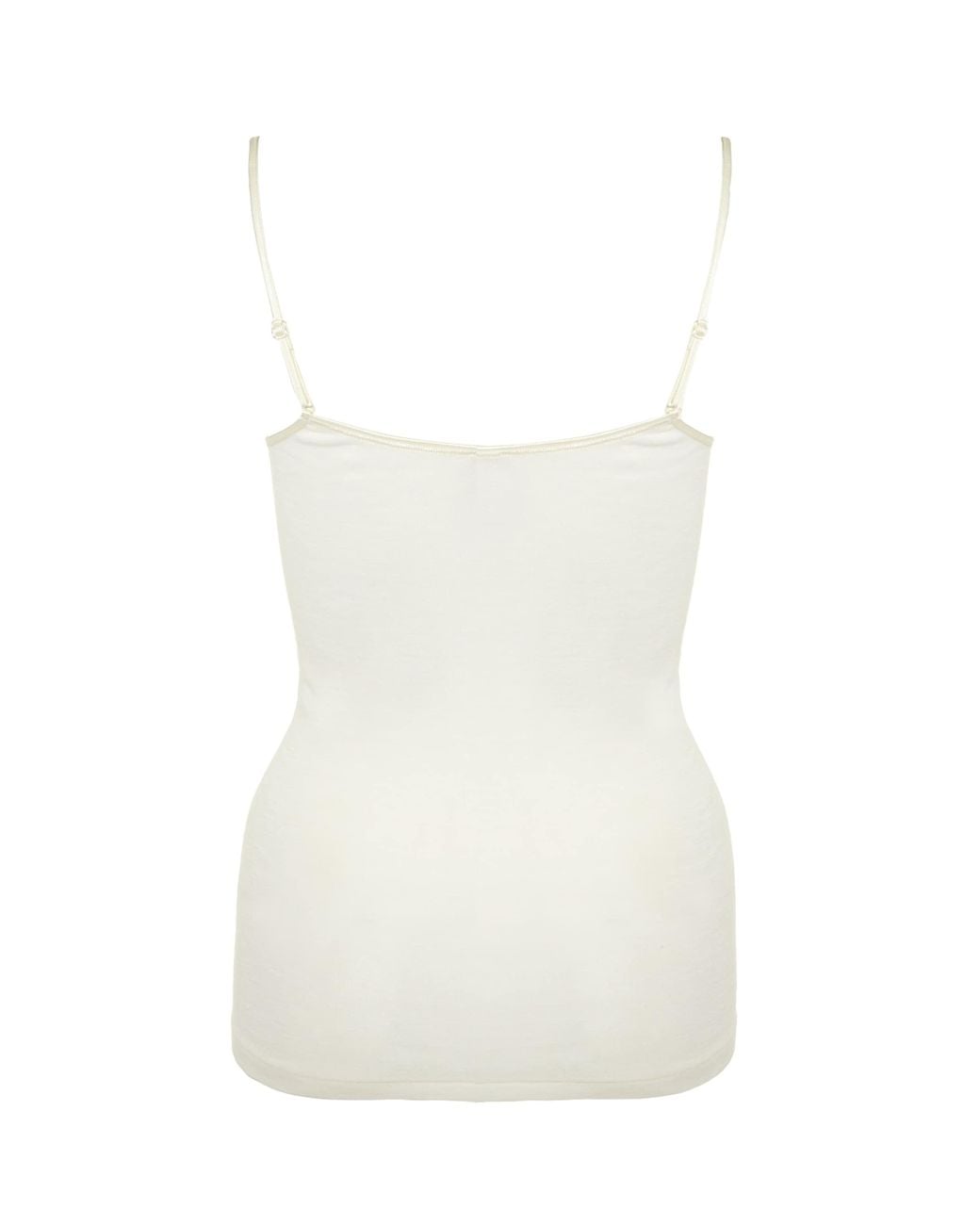 Hanro White Wool And Silk Camisole