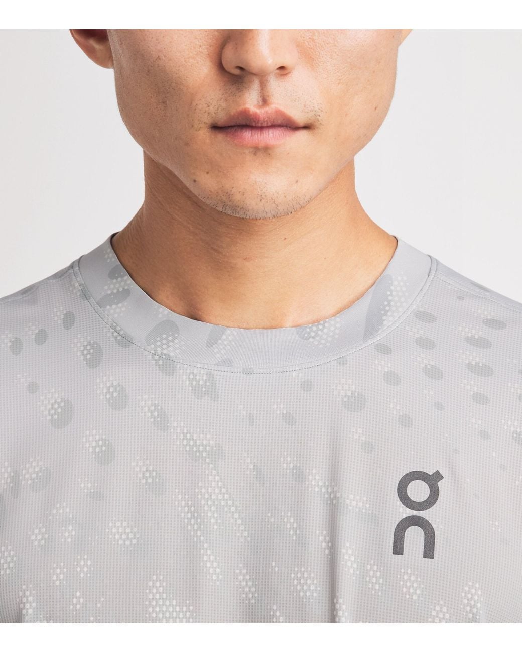 On Shoes Gray Performance Volt T-Shirt for men