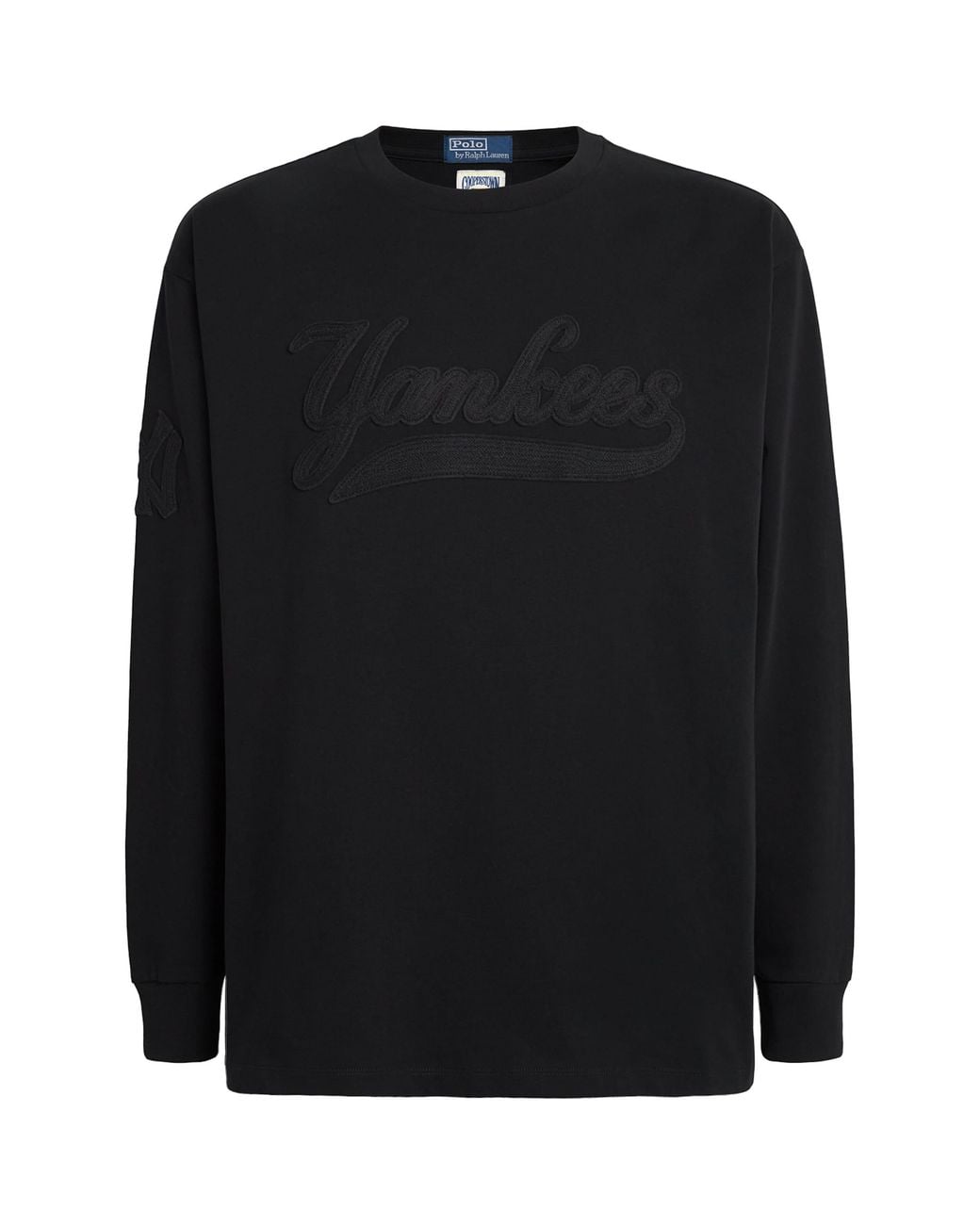 Polo Ralph Lauren Black X Yankees Logo Sweatshirt for men