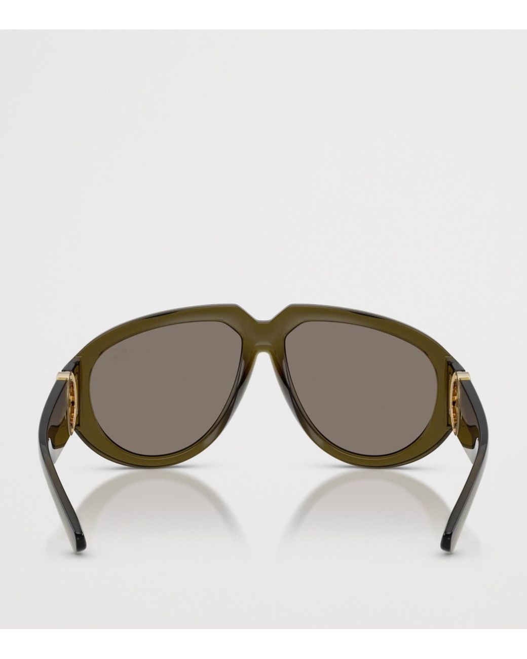 Burberry Gray Pilot Sunglasses