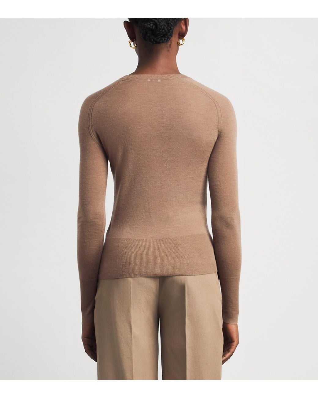Joseph Brown Cashmere Cashair Geras Sweater