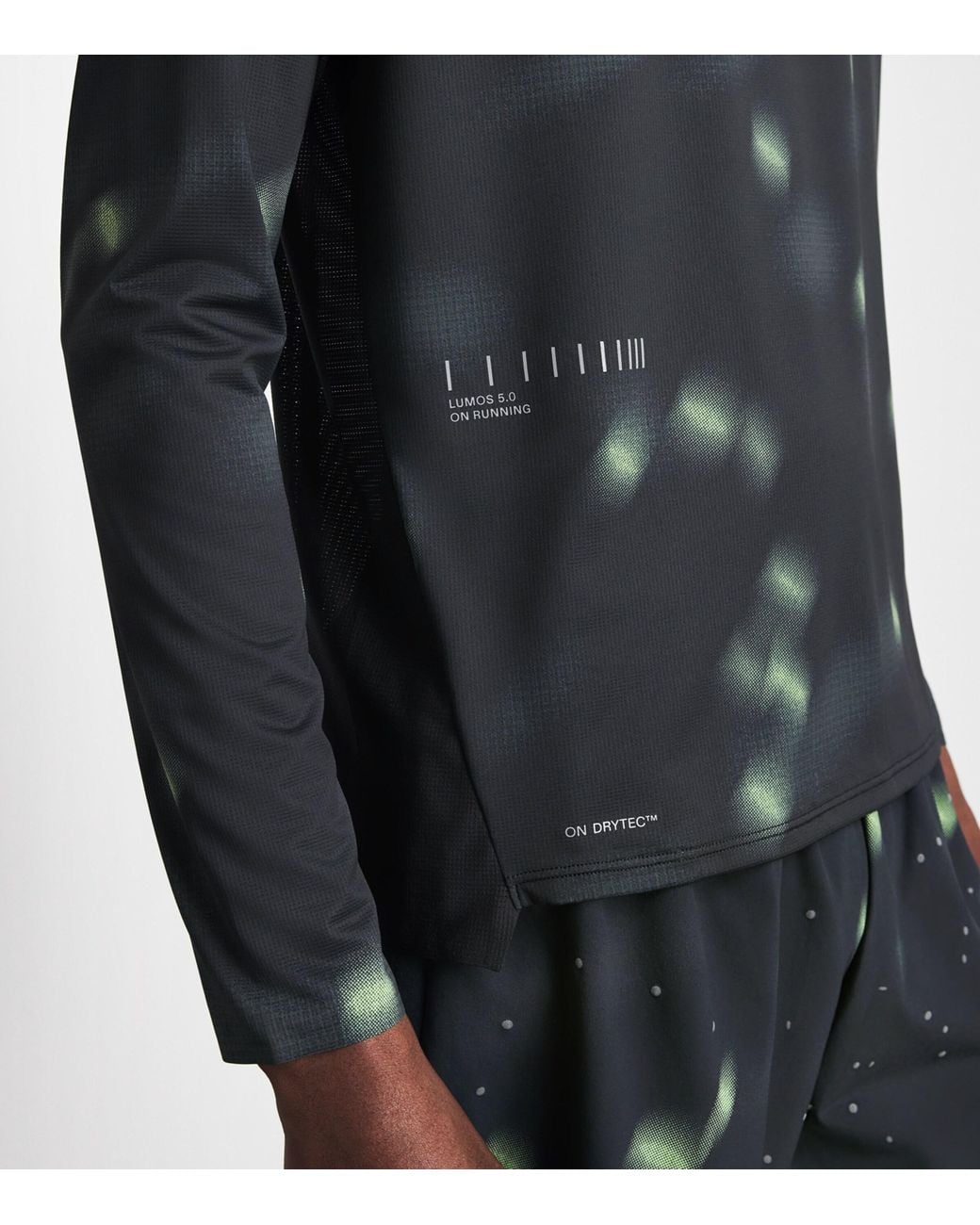 On Shoes Blue Performance Lumos Lg-Sleeve T-Shirt for men