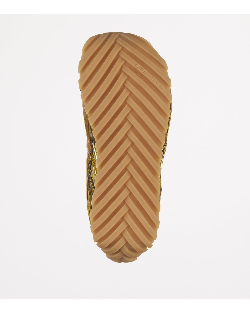 Bottega Veneta Yellow Low-Top Orbit Sneakers