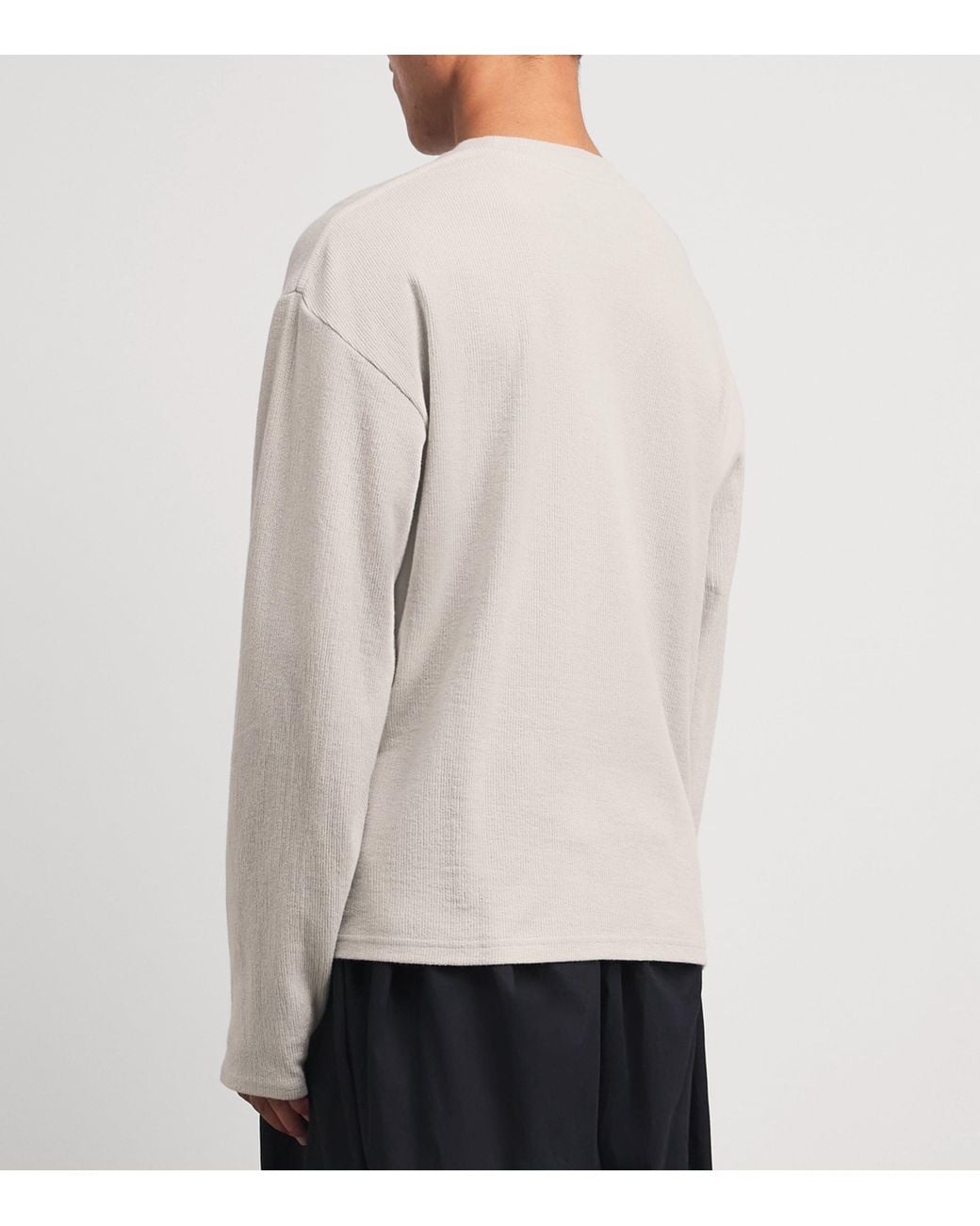 Won Hundred White Cotton Steven Long-Sleeve T-Shirt for men