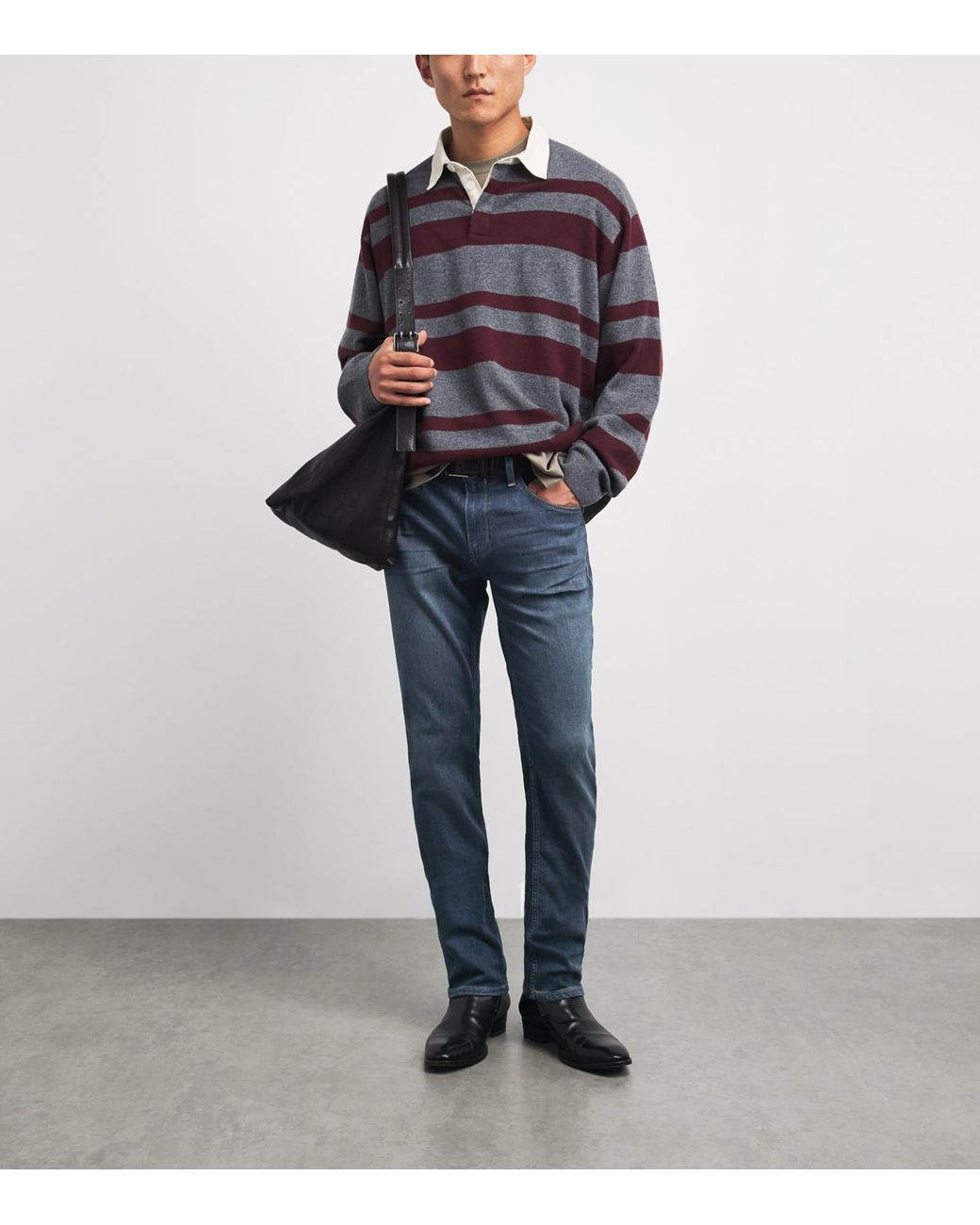 PAIGE Blue Federal Slim Jeans for men