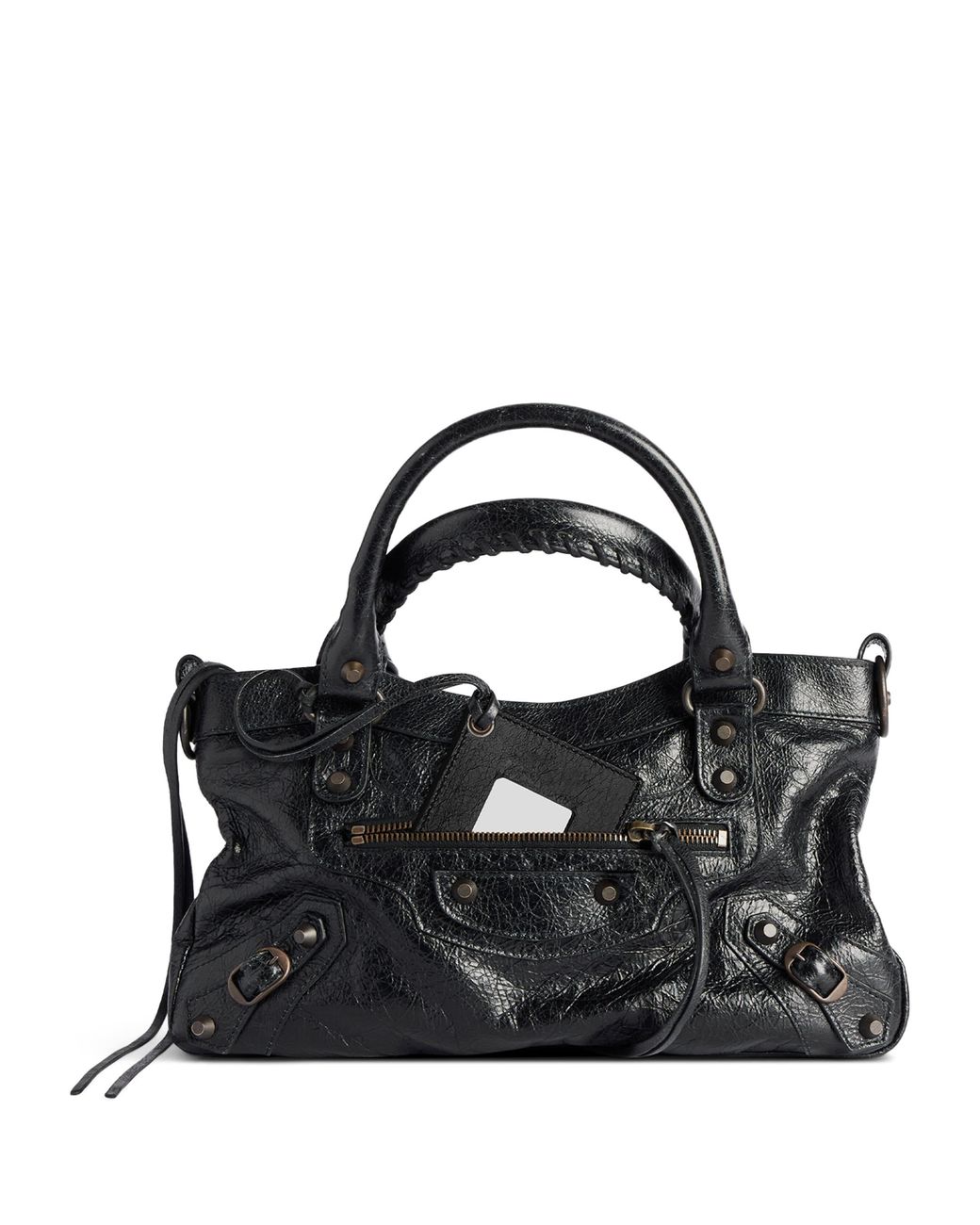 Balenciaga Black Le City First Top-Handle Bag