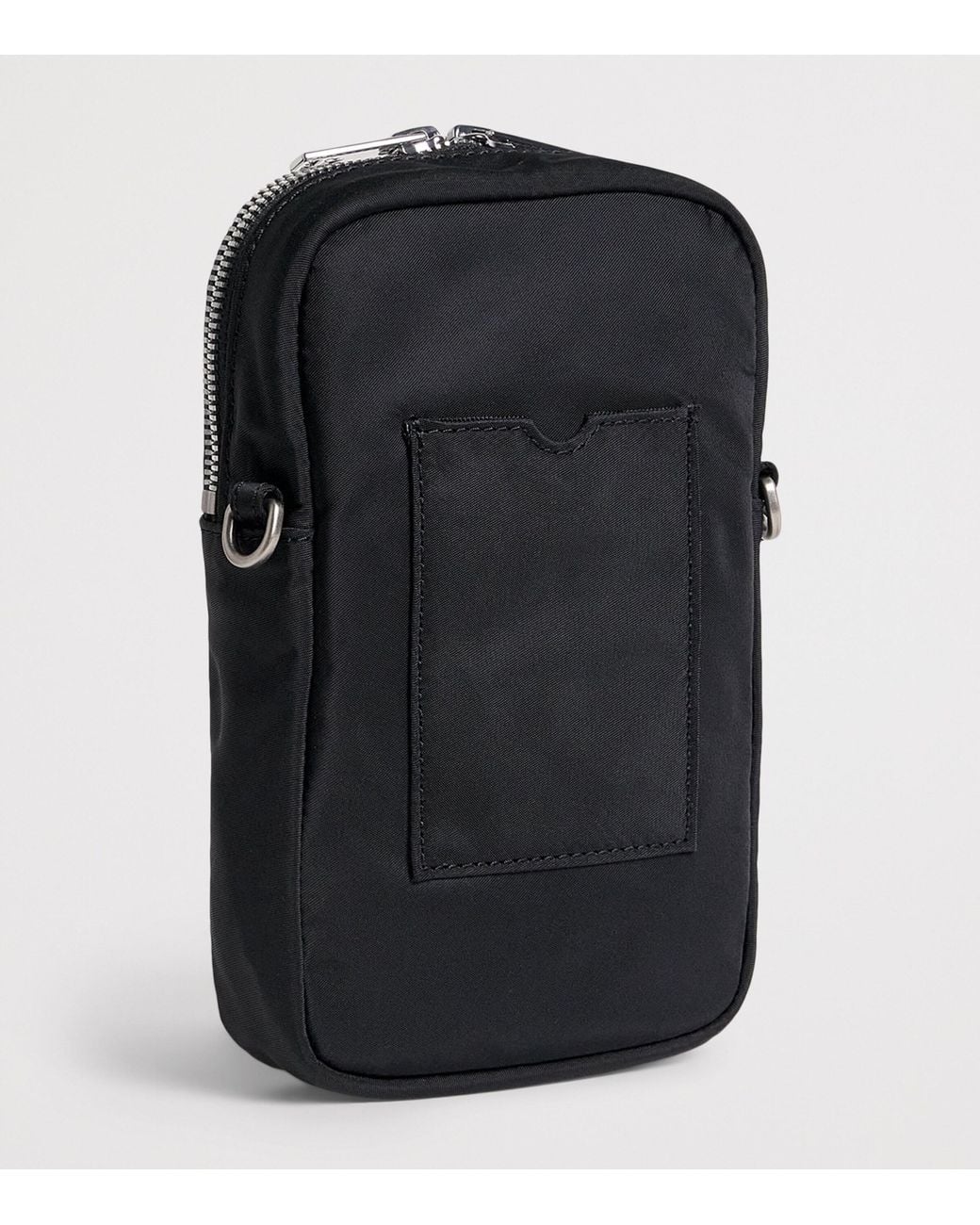 Moose Knuckles Black Dial Cross-Body Bag for men