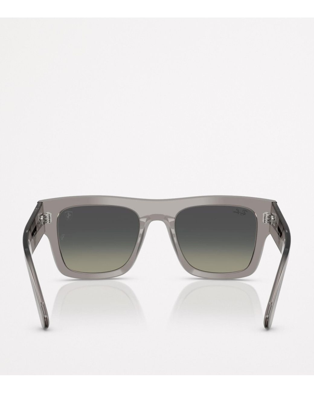 Ray-Ban Gray X Scuderia Ferrari Rb2217M Square Sunglasses