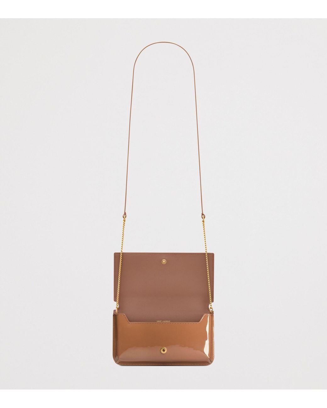 Saint Laurent White Cassandre Phone Holder