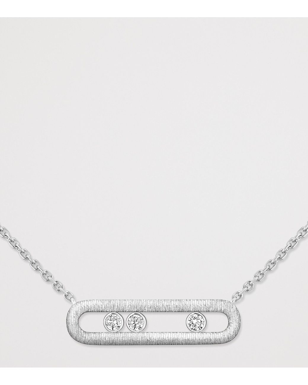 Messika Natural Move Classique And Diamond Necklace
