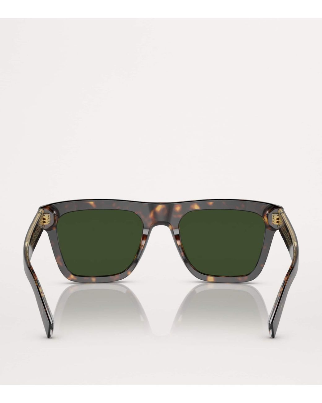 Dolce & Gabbana Green Acetate Square Domenico Sunglasses for men