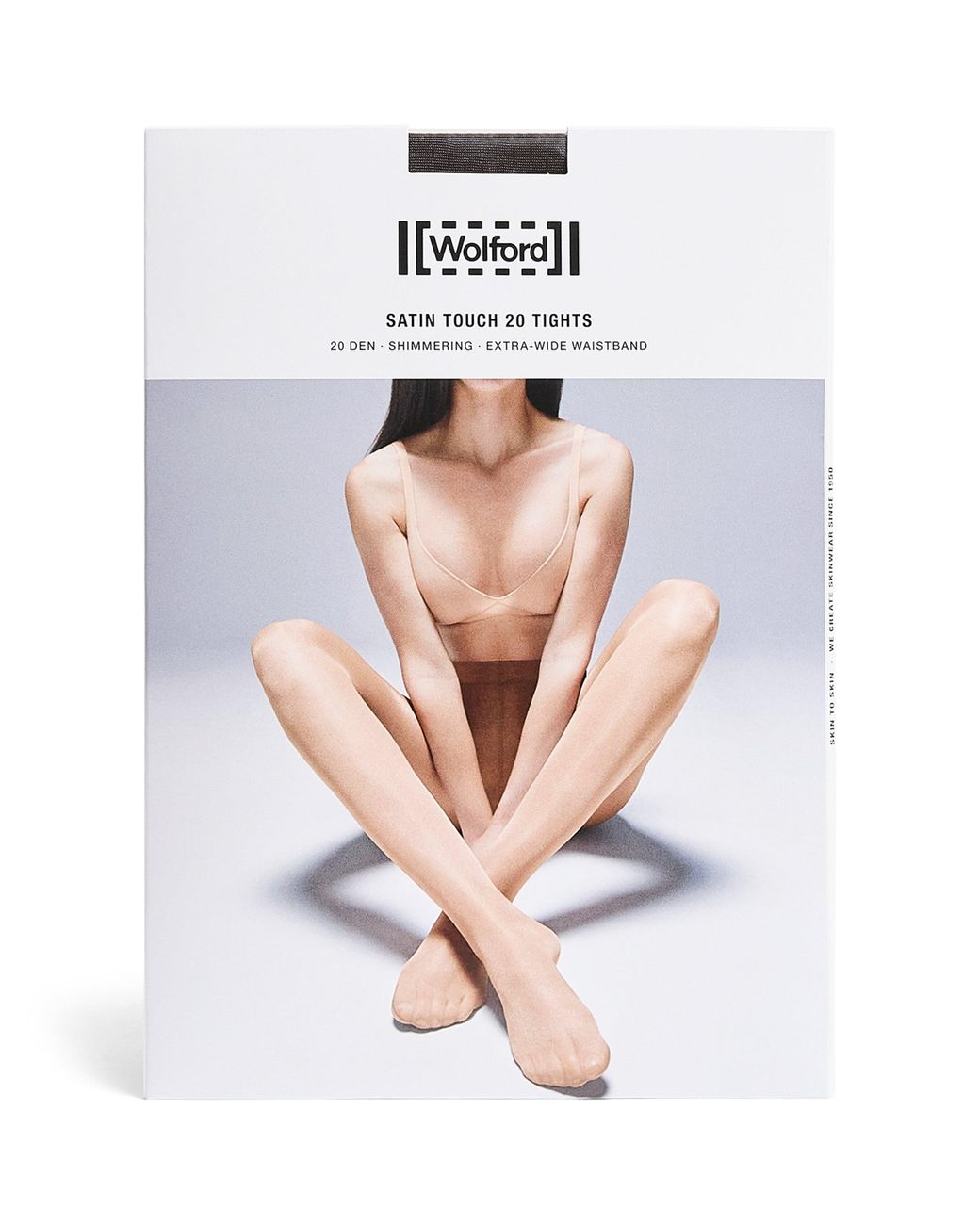 Wolford White Satin Touch 20 Tights
