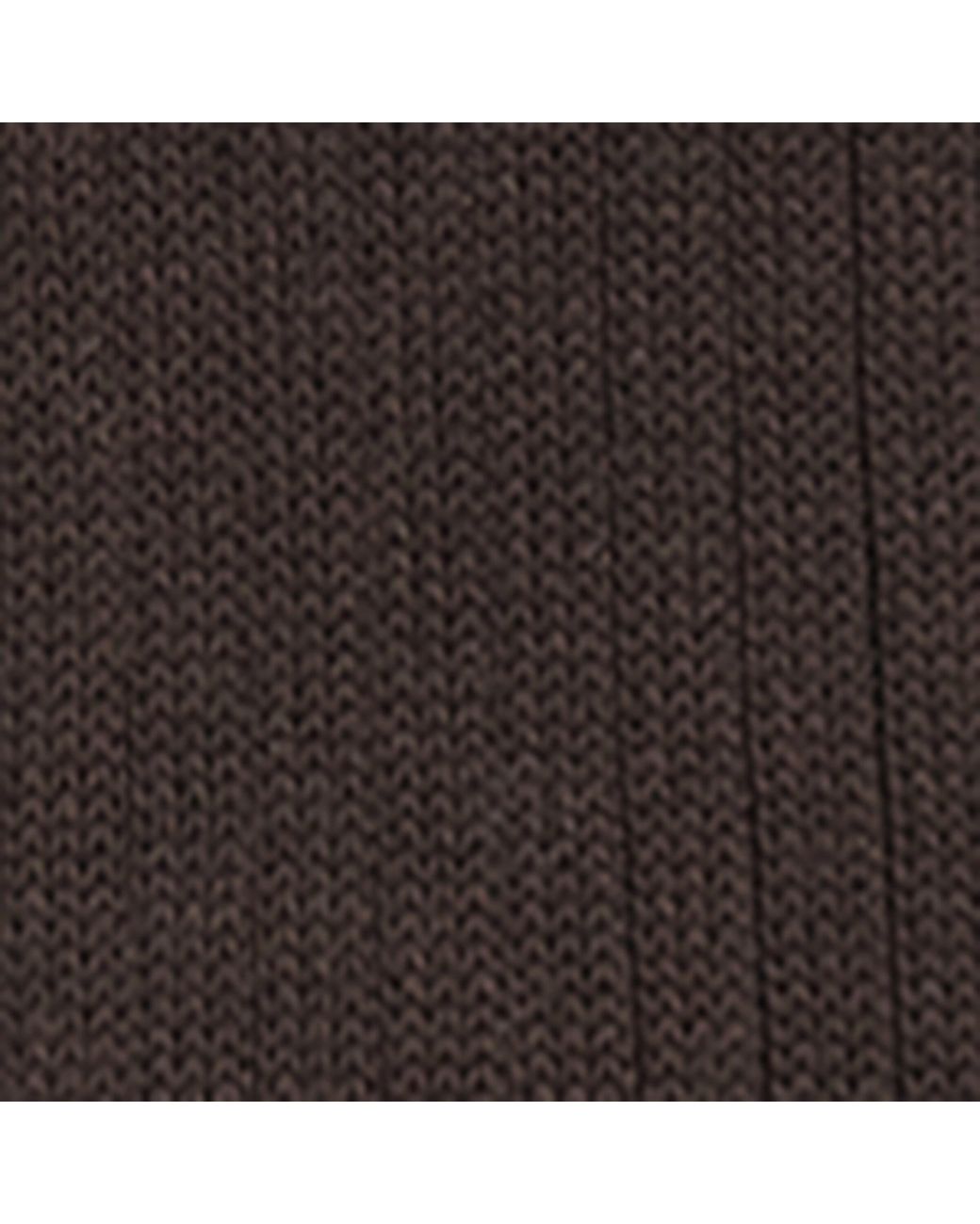 Doré Doré Black Mercerised Cotton Ribbed Socks for men