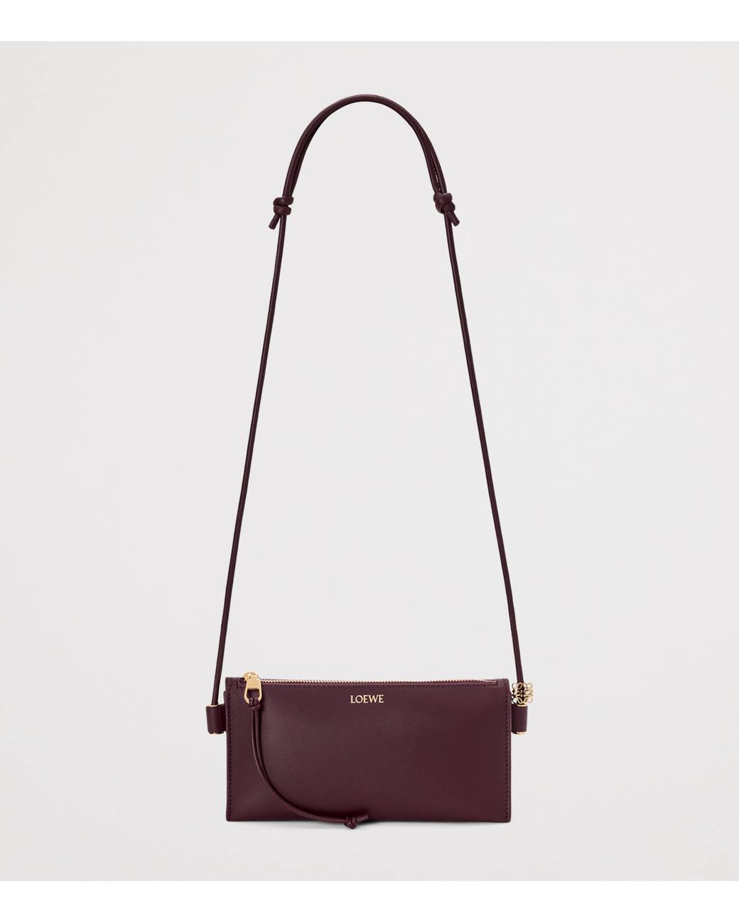 Loewe Purple Leather Joya Pouch