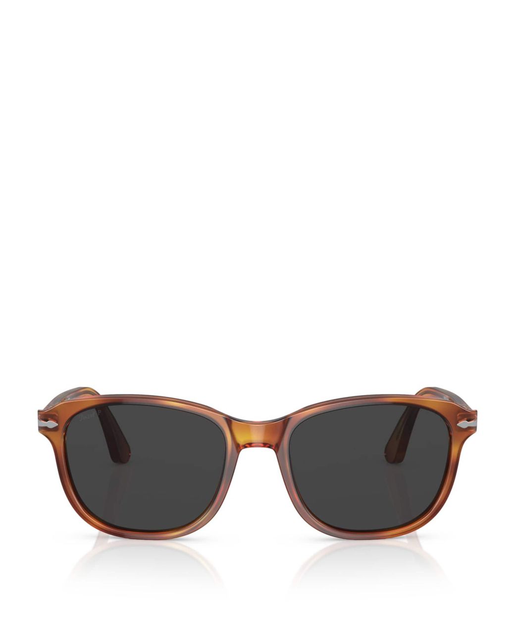 Persol Gray Acetate Pillow Sunglasses