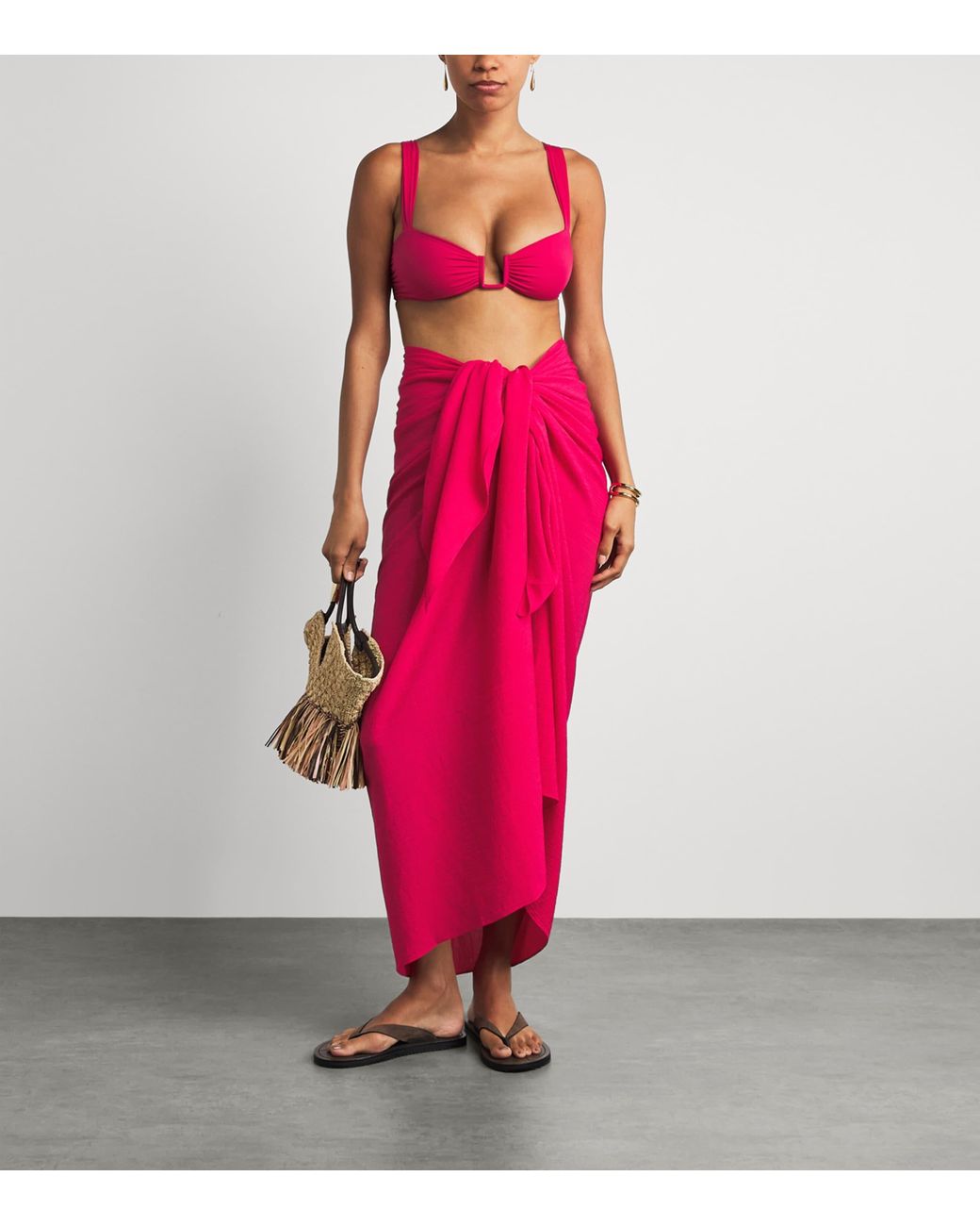 Away That Day Pink Paros Sarong