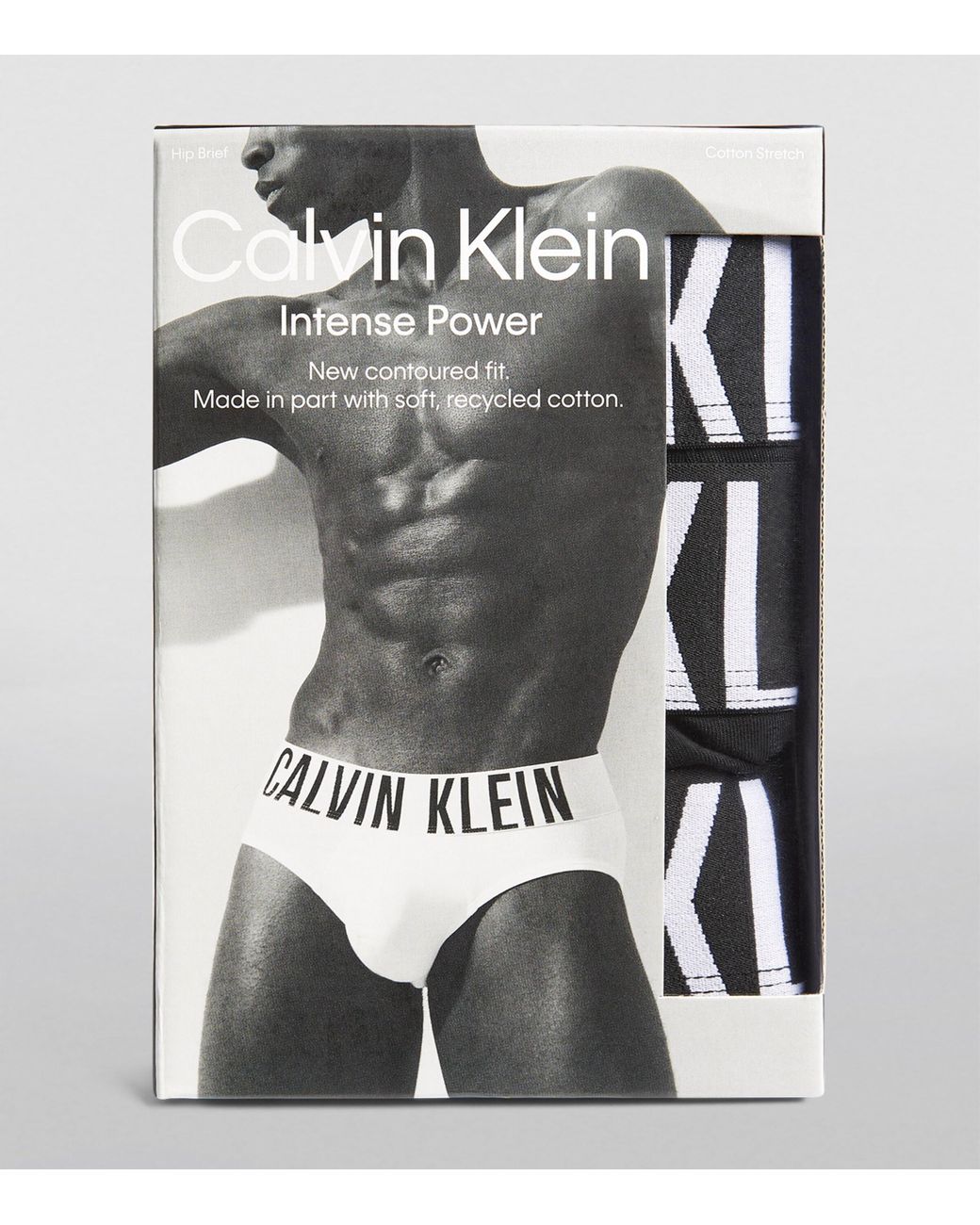 Calvin Klein Black 3 Pack Briefs for men