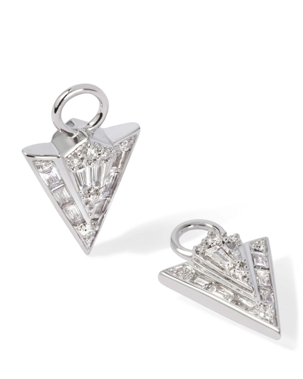Annoushka White And Diamond Flight Arrow Earring Drops